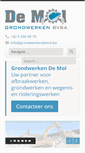Mobile Screenshot of grondwerkendemol.be